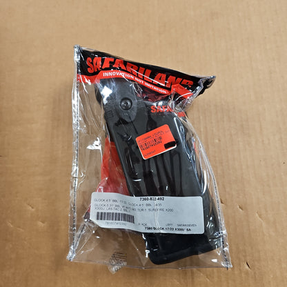 Safariland Holster 7TS ALS/SLS Duty High Gloss  for Glock 17/22 Gen3-4 Only,w/TLR1, LH 7360-832-492