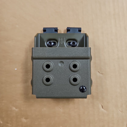 Handcuff Case: Fits Standard Cuffs, Molle Loks, OD Green Z9-4001-ODG-MLK