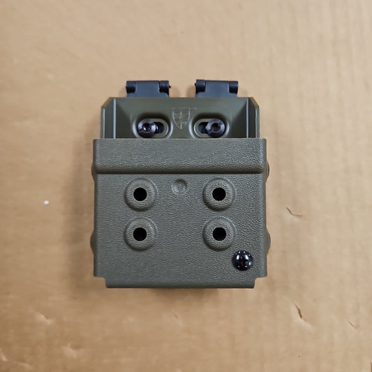 Handcuff Case: Fits Standard Cuffs, Molle Loks, OD Green Z9-4001-ODG-MLK