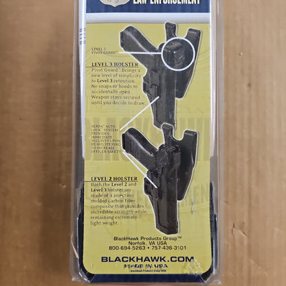 Blackhawk Serpa Level 3 Holster for H&K P30 P-2000 - Basketweave Right Hand
