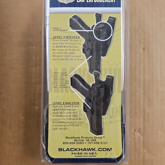 Blackhawk Serpa Level 3 Holster for H&K P30 P-2000 - Basketweave Right Hand
