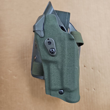 Safariland Holster #6384 RDS, Ranger Green, Left Hand for Glock 19 All Gen w/Opt/TLR1 6384RDS-2832-732