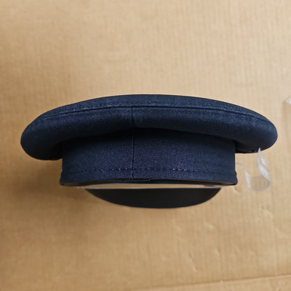 Bayly Duty Hat for Military Use, Navy Color with Silver Buttons, Small Size