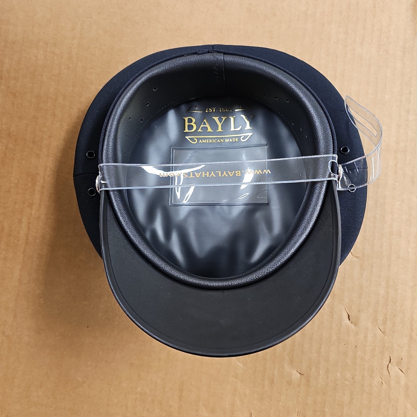 Bayly Duty Hat Military Top Navy Silver Buttons Size Small 09NS3A2