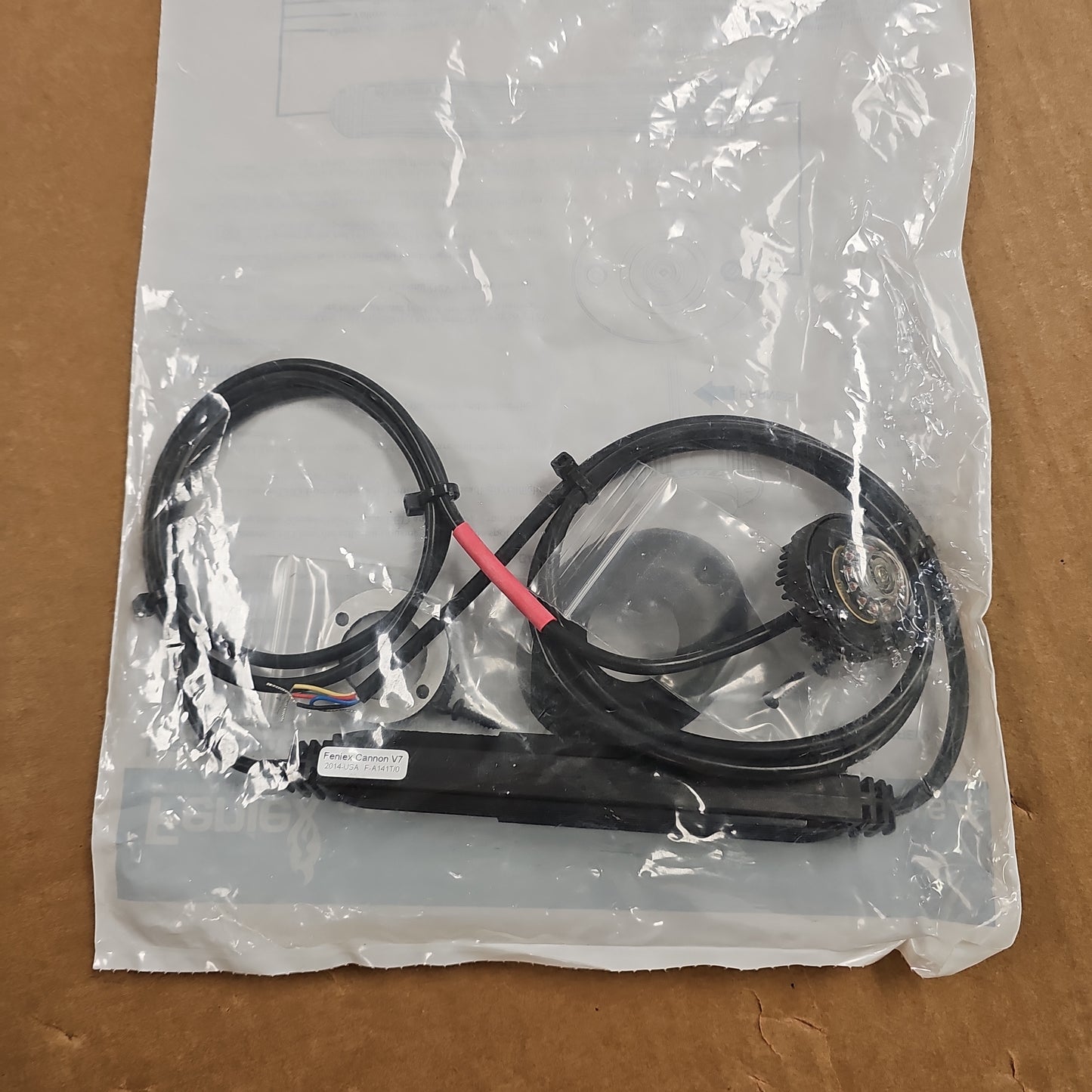 Feniex LED Hide-A-Way Cannon 120 Degree Red H-2209 Red