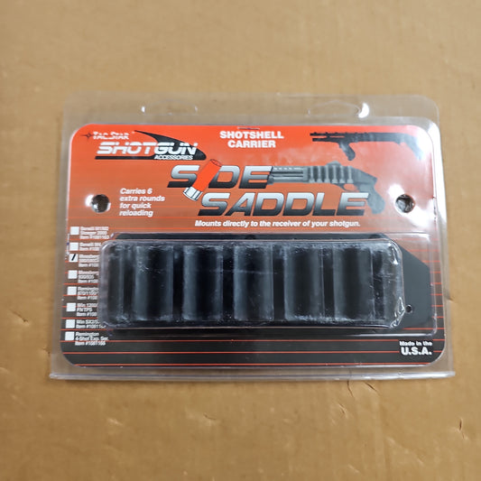 SHOTGUN SHELL HOLDER: 6 SHELL, POLY, MOSSBERG 500/590 1081159