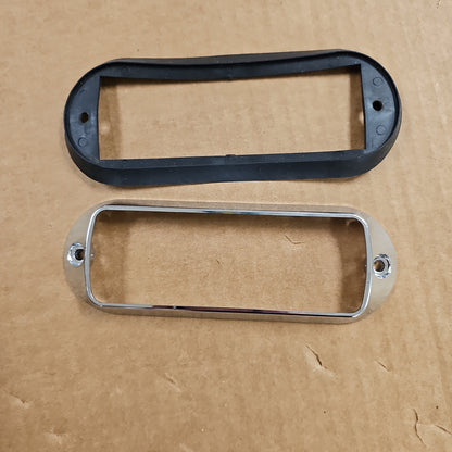 Whelen Chrome Plated Trim Ring Flange 500 Series 5FLANGEC