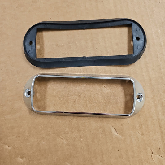 Whelen Chrome Plated Trim Ring Flange 500 Series 5FLANGEC