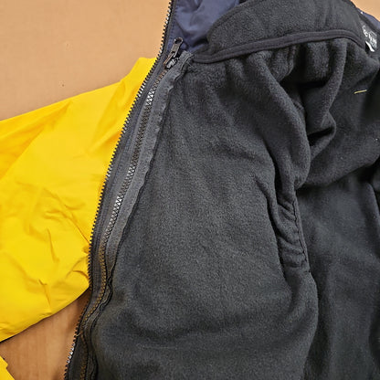 Mocean Code B Jacket in Yellow and Navy, Size Large - Stylish & Functional