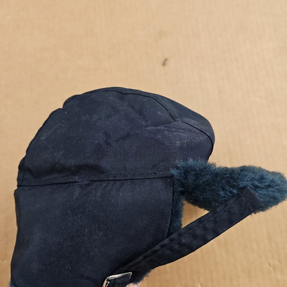 Midway Trooper Hat Fur Navy Small 202