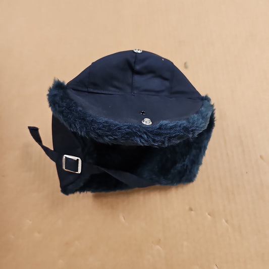 Midway Cap Company Navy Fur Trooper Hat for Small Size Winter Style