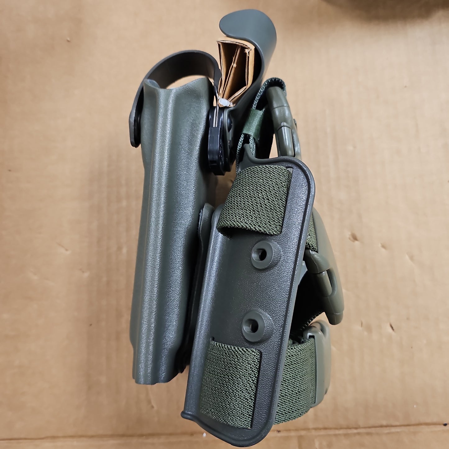 Safariland Tactical Holster Quick Release OD Green Right Hand fits Glock 20/21 TLR-1 or 2 6005-38321-561