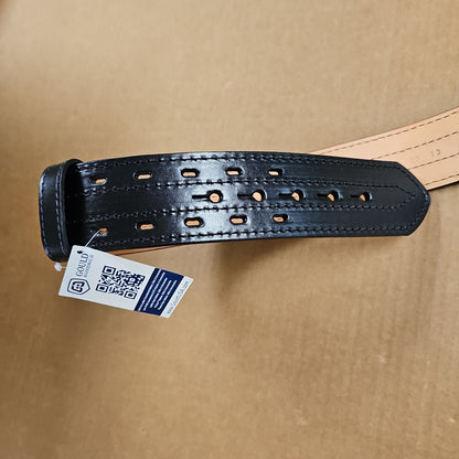 Gould & Goodrich Sam Browne Duty Belt, Lined with Silver, Size 44, B59-44FL4R