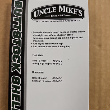 SHOTSHELL HOLDER: SHOTGUN BUTTSTOCK 88491