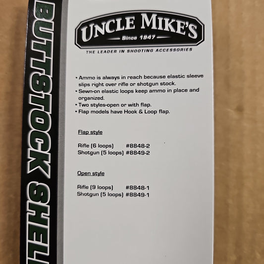 SHOTSHELL HOLDER: SHOTGUN BUTTSTOCK 88491