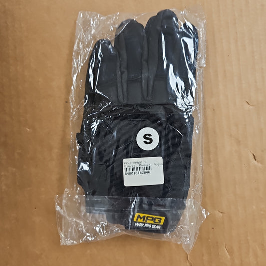 Gloves: Padded, Adjustable Strap, Size Small (New Style) FFBHHND1SBK