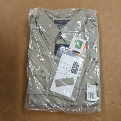 5.11 Tactical Men's PDU Class A Twill Long Sleeve Shirt in Silver Tan