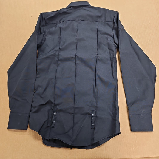 Shirt: Spiewak Poly/Wool,Women's L/S, Dk Navy, 30 SPDU76Z-011-30