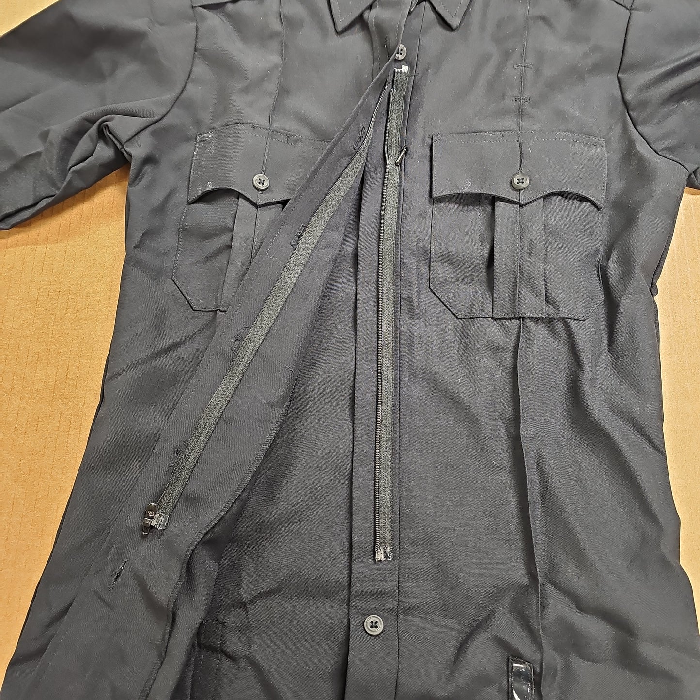 Shirt: Spiewak Poly/Wool,Women's L/S, Dk Navy, 30 SPDU76Z-011-30