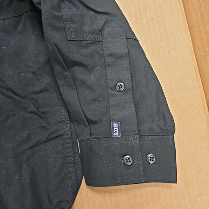 5.11 Tactical Shirt Long SLeeve Black X-Large 72157-019-2XL