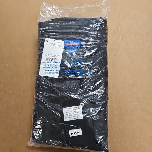 Shirt: Spiewak Poly, Men's S/S, Black, 22-22.5 SU310Z-003-22.5