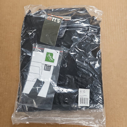 5.11 Tactical Men's PDU Class A Short Sleeve Twill Shirt, Black, XL Long