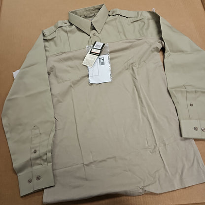 5.11 Tactical PDU Rapid Long Sleeve Shirt in Silvertan, Large Size