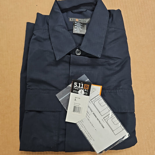 5.11 Tactical Shirt Fast-Tac TDU Dark Navy Large 72465-724-L
