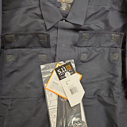 5.11 Tactical Shirt Fast-Tac TDU Dark Navy Large 72465-724-L