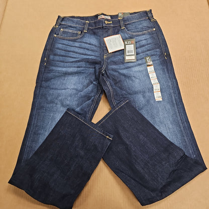 Defender-Flex Straight Jean: Dark Wash Indigo, 36W/34L 74477-649-36-34