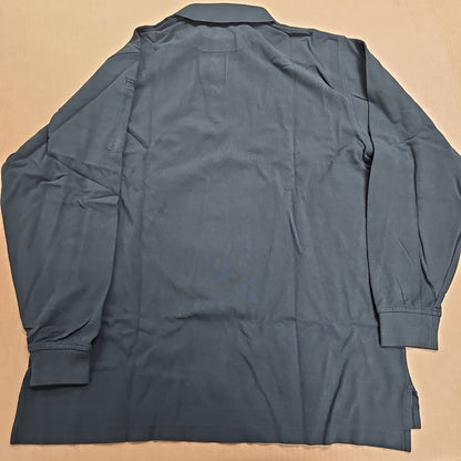 Polo Shirt: L/S Professional, Black, Large 42056-019-L