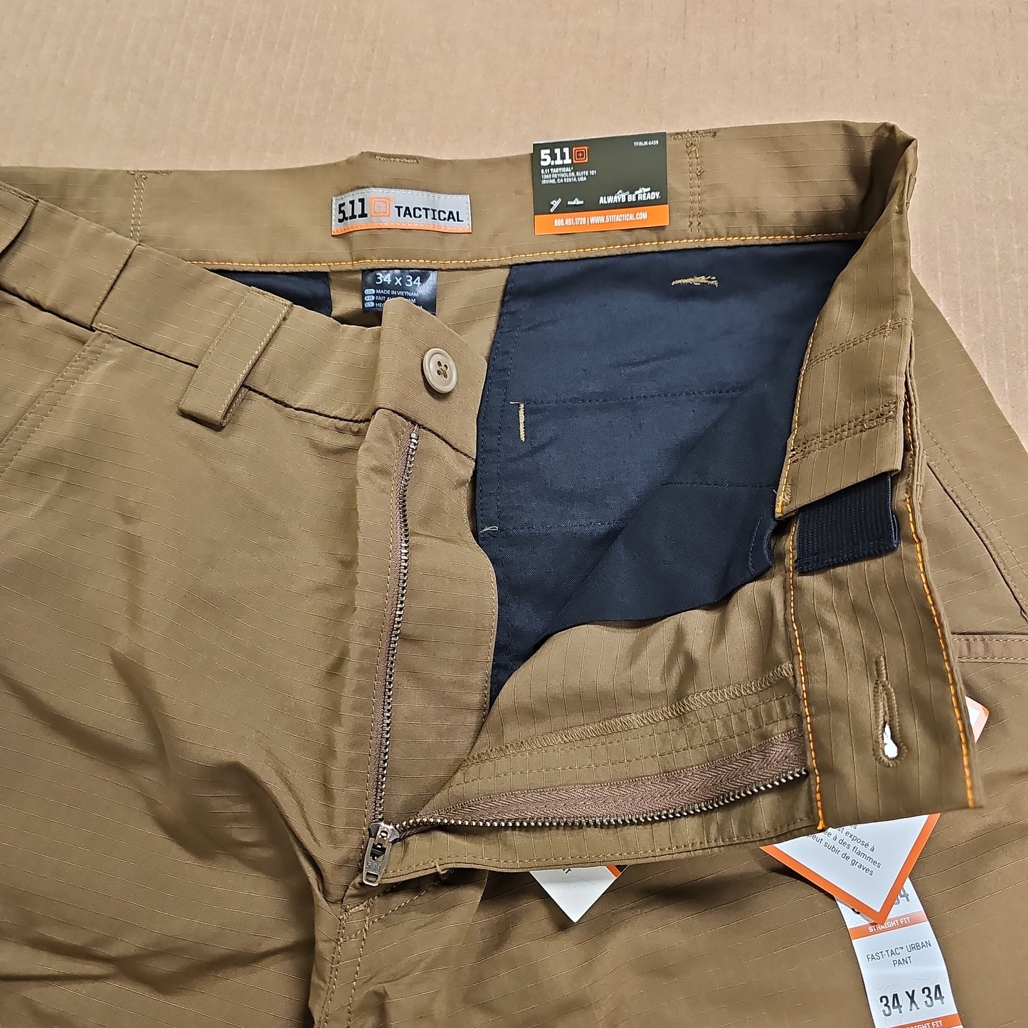 Fast-Tac Urban Pant: Battle Brown, 34W/34L 74461-116-34-34