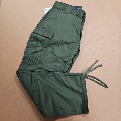5.11 Tactical Green Poly/Cotton Twill Pants X-Large Regular for Durability
