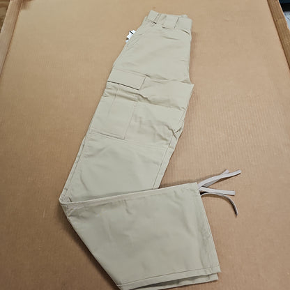 5.11 Tactical Ripstop Pants in Tan, Poly/Cotton Blend, Small/Long Size