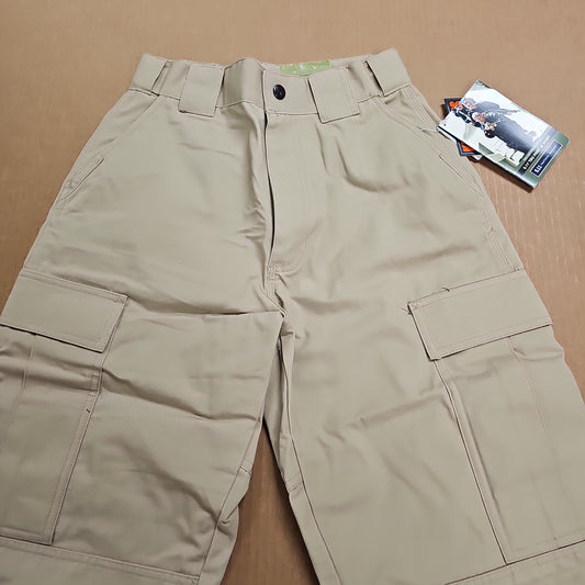 5.11 Tactical Ripstop Pants in Tan, Poly/Cotton Blend, Small/Long Size