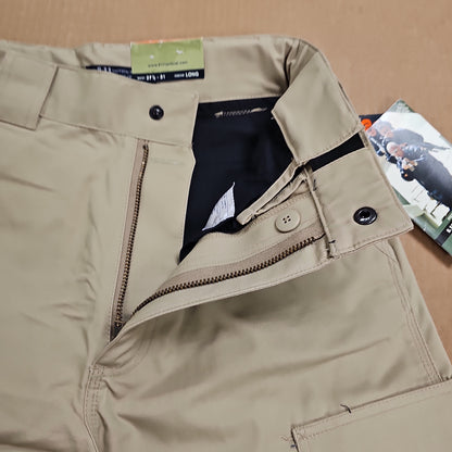 5.11 Tactical Ripstop Pants in Tan, Poly/Cotton Blend, Small/Long Size