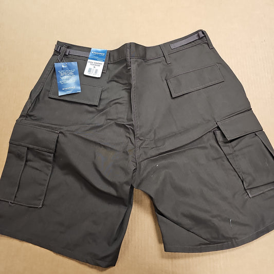 BDU Short Polycotton 65/35, zipper fly, Brown,X-Large F526138200XL