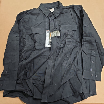 5.11 Tactical Shirt Long SLeeve Black XX-Large 72157-019-2XL