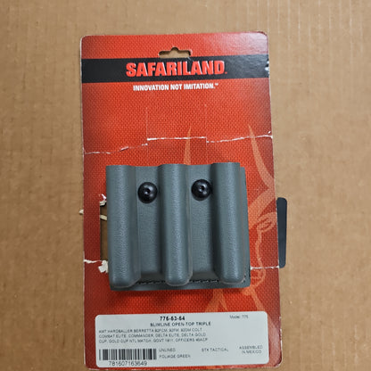 MAG HOLDER: Triple, Face Out, Open, FG STX, Colt1911/Sig220 775-53-54