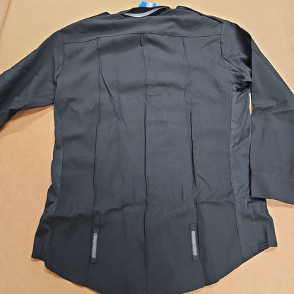 Spiewak & Sons, Inc. Men's Long Sleeve Black Shirt with PolySorb Mesh 17x34/35