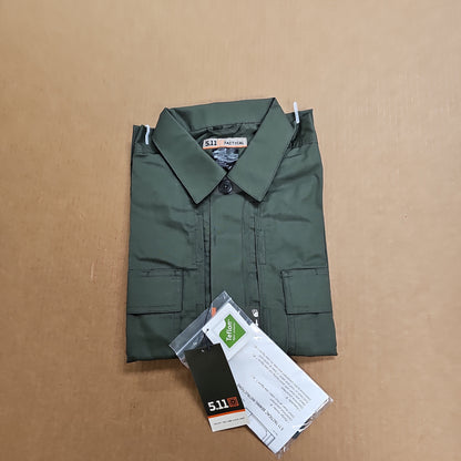5.11 Tactical TacLite Long Sleeve Shirt in TDU Green - Medium Size 72054-190-M