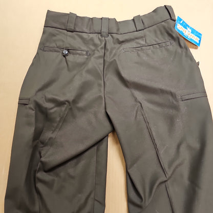 Spiewak & Sons, Inc. Brown Poly/Wool Pants with Hidden Pocket, Size 34