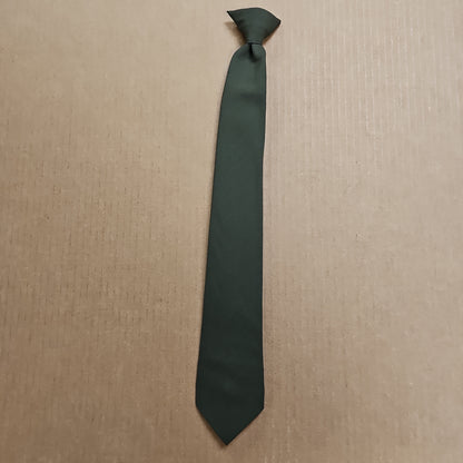 TIE: CLIP-ON, FOREST GREEN, 20 LONG LENGTH 45045-289