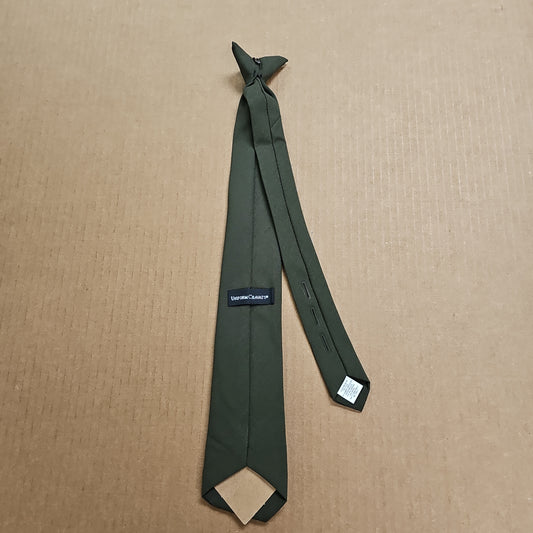 TIE: CLIP-ON, FOREST GREEN, 20 LONG LENGTH 45045-289