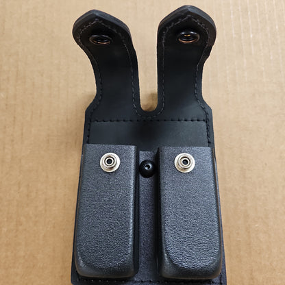 MAG HOLDER: DUBL. TAC SYSTEM USE W/LEG HLSTR, GL 45/HK USP 77-383-23PBL