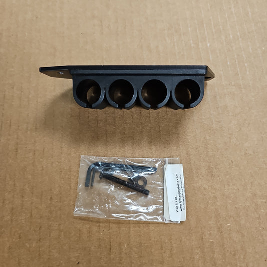 SHOTGUN SHELL HOLDER: 4 SHELL, POLY, MOSSBERG TAC1081167