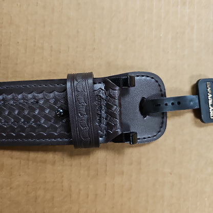 BELT: EQUIPMENT, CORDOVAN BW, LINED, NICKEL, 36 87-36-07