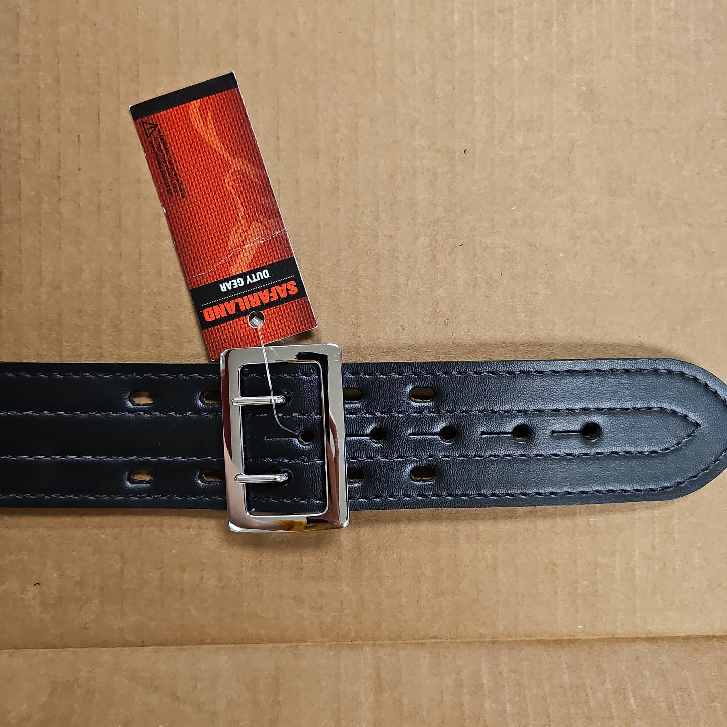 BELT: EQUIPMENT, BP, LINED, CHROME BUCKLE, 64 87-64-6