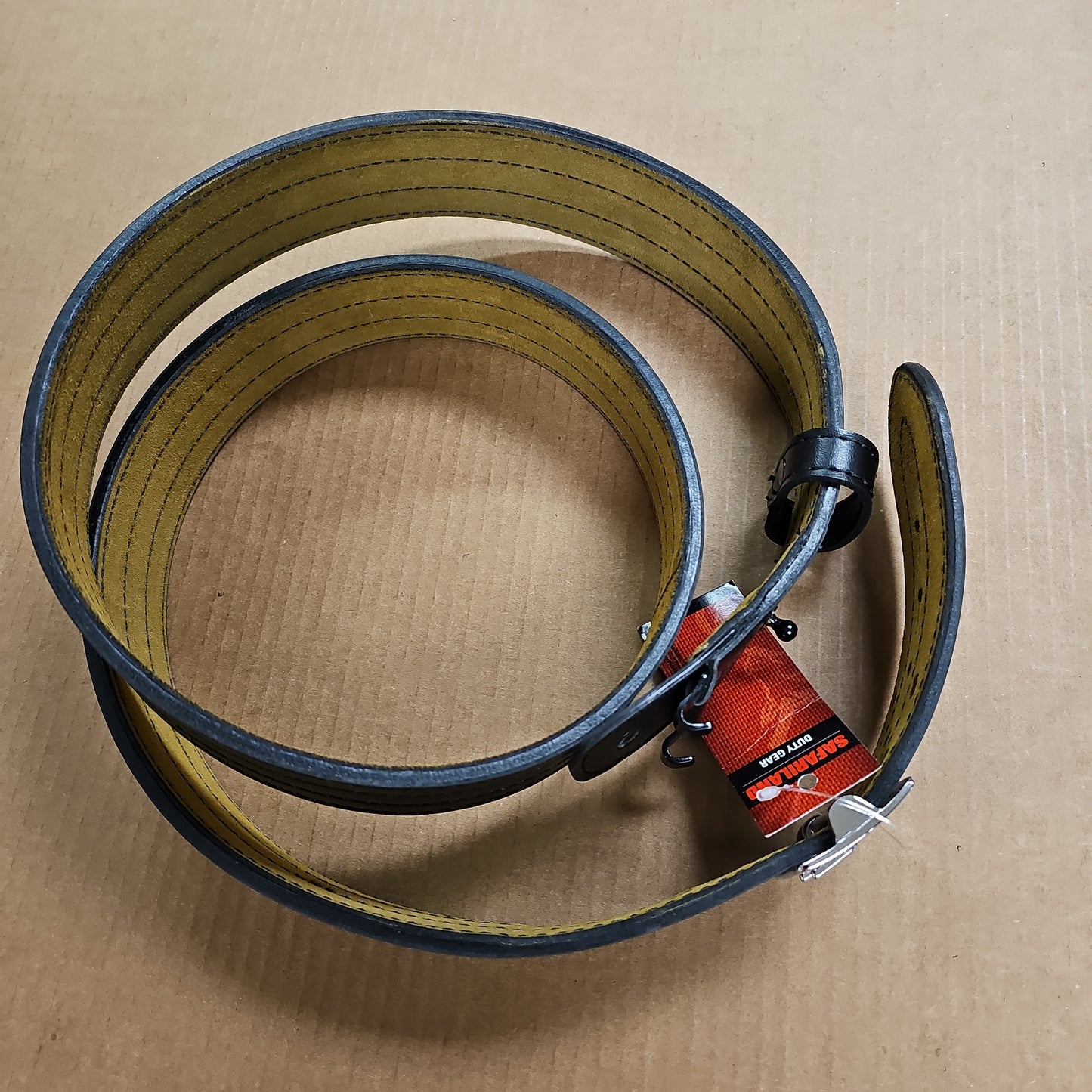 BELT: EQUIPMENT, BP, LINED, CHROME BUCKLE, 64 87-64-6