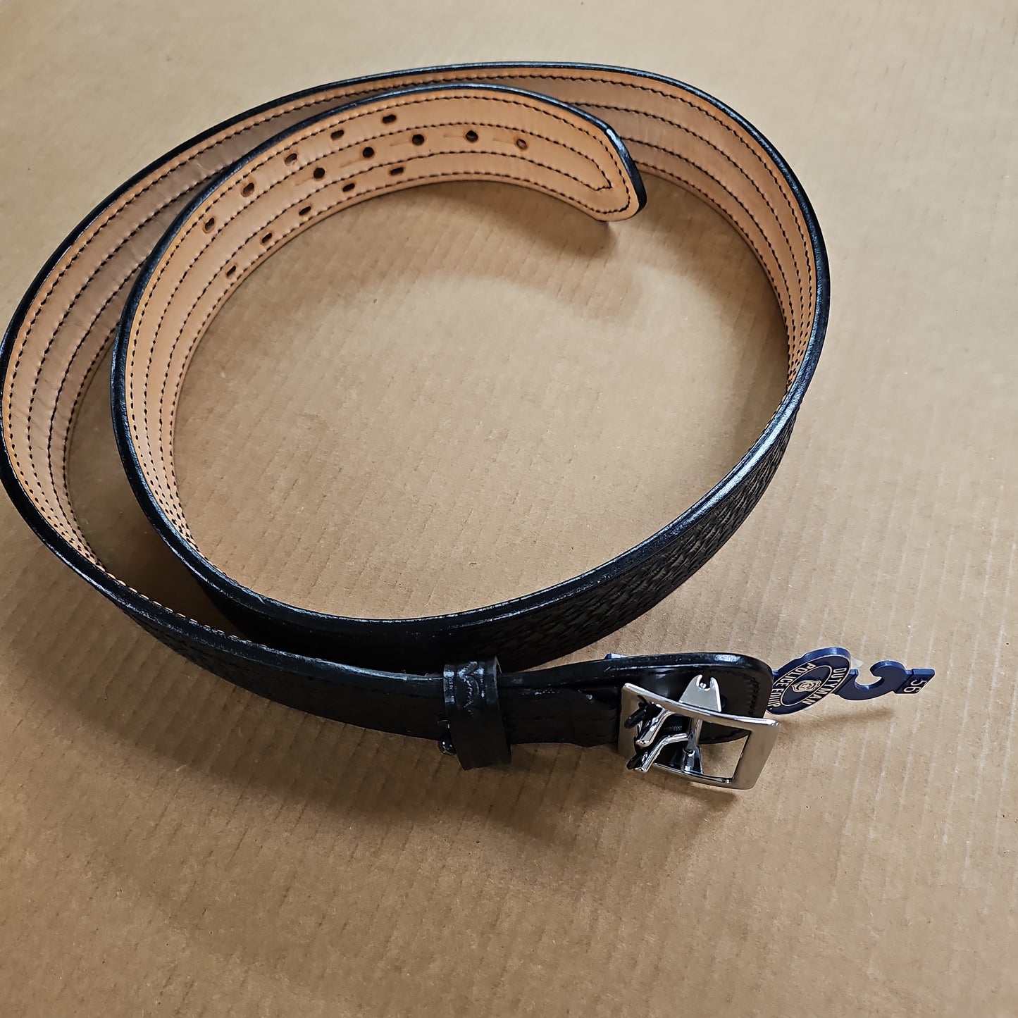 BELT: EQUIPMENT, 4-ROW STITCH, BBW, 56 4021U-56